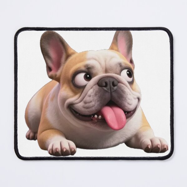 Item preview, Silly Tongue Out Frenchie designed and sold by ClaussShop.