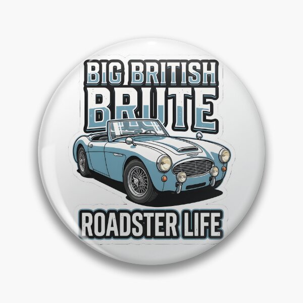 Item preview, Rugged Big British Brute Roadster Life Vintage Sports Car designed and sold by EKHOAISTORE.