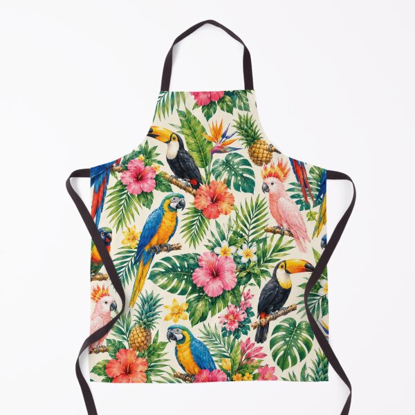 Item preview, Tropical Birds Summer Pattern designed and sold by Aramdesing.