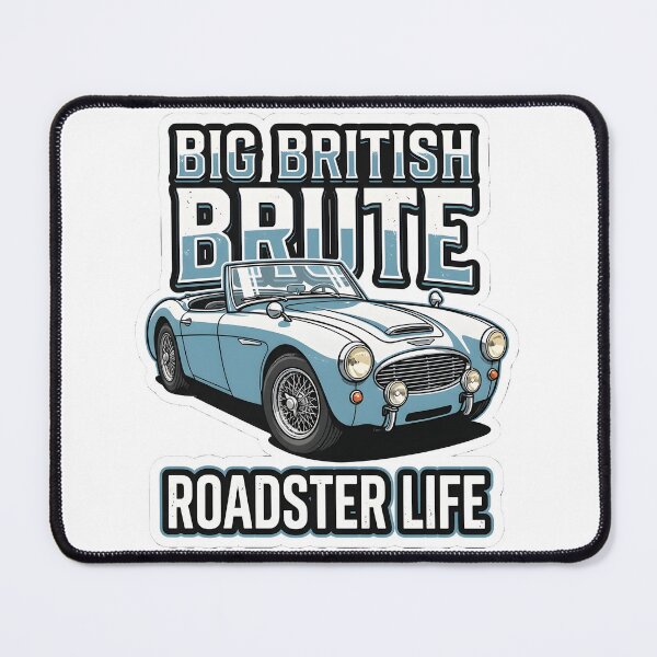 Item preview, Rugged Big British Brute Roadster Life Vintage Sports Car designed and sold by EKHOAISTORE.