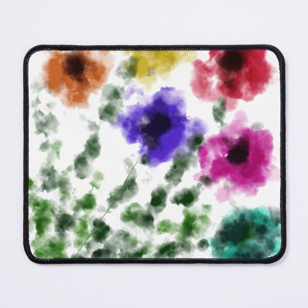 Item preview, Abstract Watercolor Wildflower Bouquet Digital Art designed and sold by BalkanBloom.