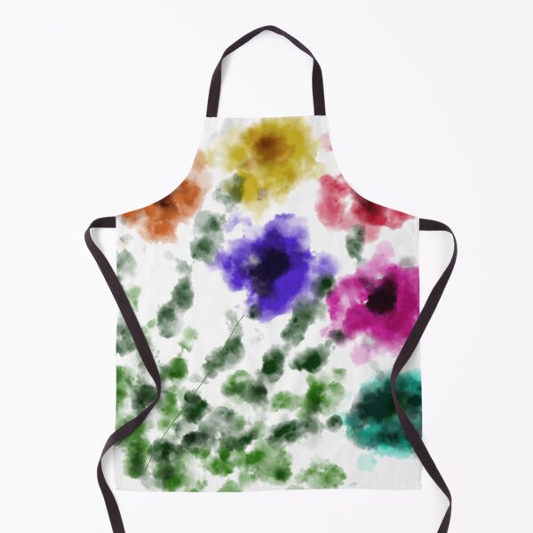 Item preview, Abstract Watercolor Wildflower Bouquet Digital Art designed and sold by BalkanBloom.