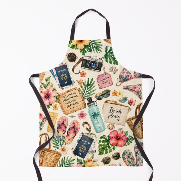 Item preview, Island Vacation Essentials Pattern designed and sold by Aramdesing.