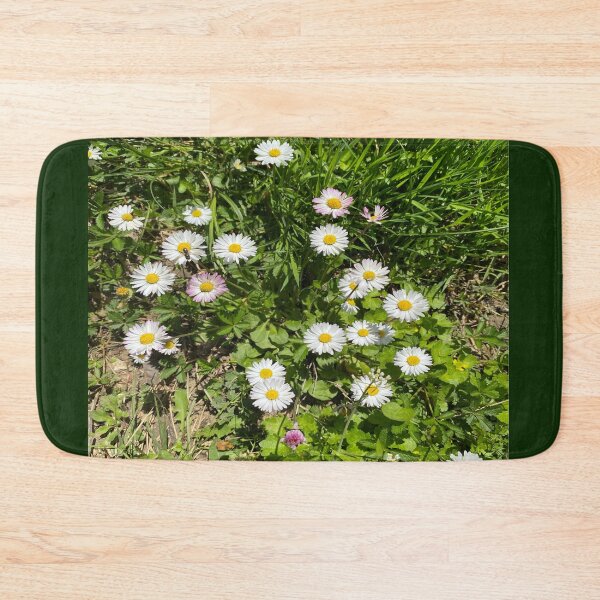 Item preview, Sunny English Daisy Patch Wildflower Meadow designed and sold by BalkanBloom.