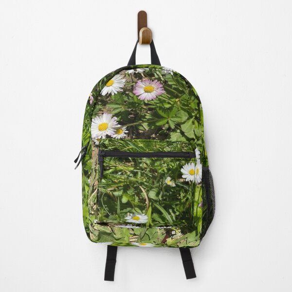Item preview, Sunny English Daisy Patch Wildflower Meadow designed and sold by BalkanBloom.