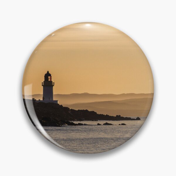 Item preview, Port Charlotte Lighthouse Sunrise, Islay designed and sold by Kasia Design.