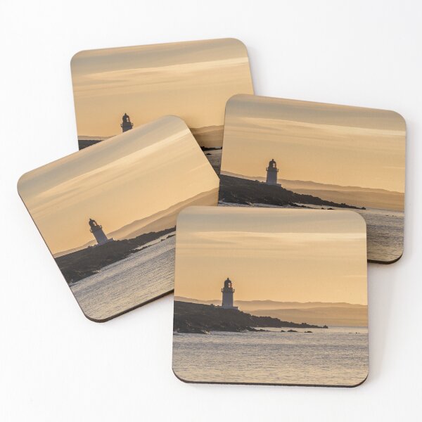 Item preview, Port Charlotte Lighthouse Sunrise, Islay designed and sold by Kasia Design.