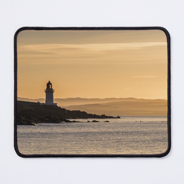 Item preview, Port Charlotte Lighthouse Sunrise, Islay designed and sold by Kasia Design.