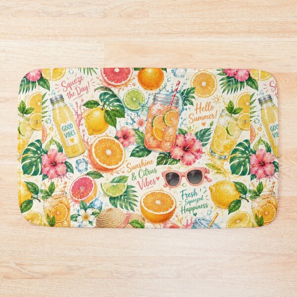 Item preview, Citrus Splash Summer Pattern designed and sold by Aramdesing.