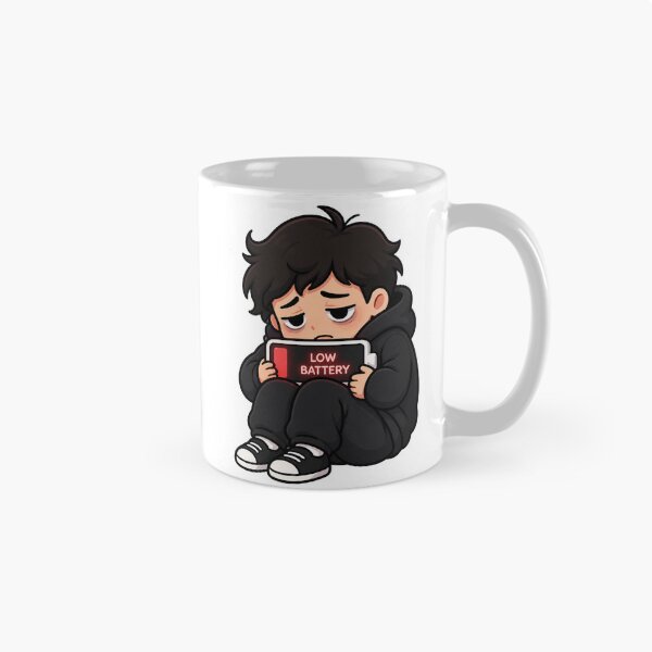 Item preview, Social Battery Empty Introvert Humor designed and sold by NovaMint2412.