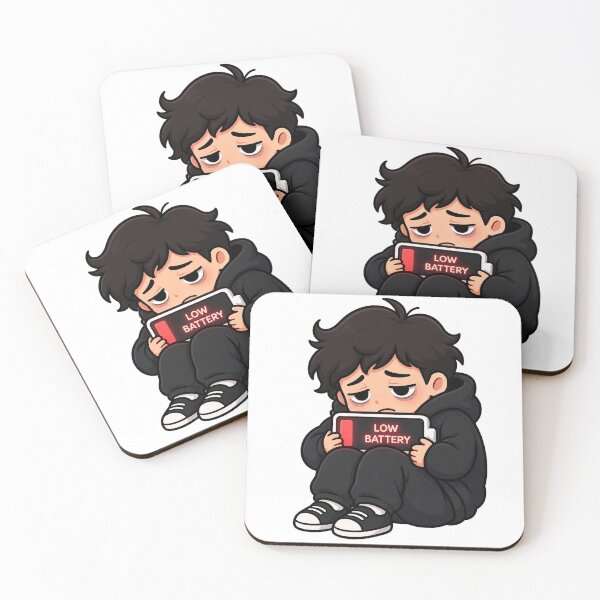 Item preview, Social Battery Empty Introvert Humor designed and sold by NovaMint2412.