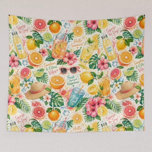 Item preview, Citrus Splash Summer Pattern designed and sold by Aramdesing.