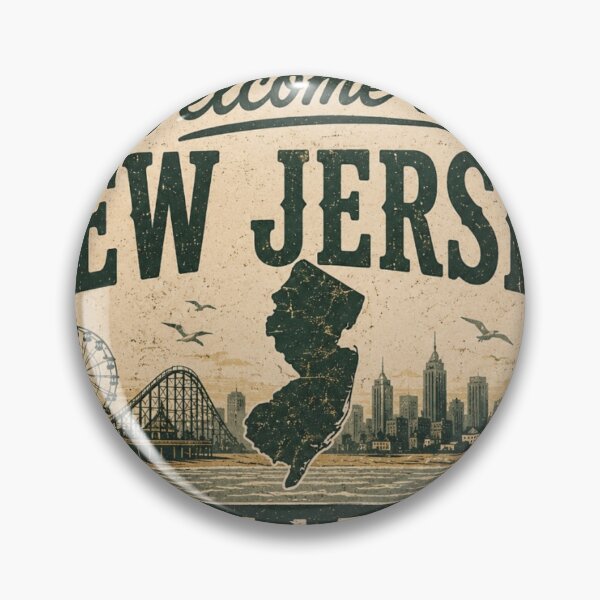 Item preview, Welcome to New Jersey Now Leave Funny Retro Jersey Shirt designed and sold by 18 Life Outlaw.
