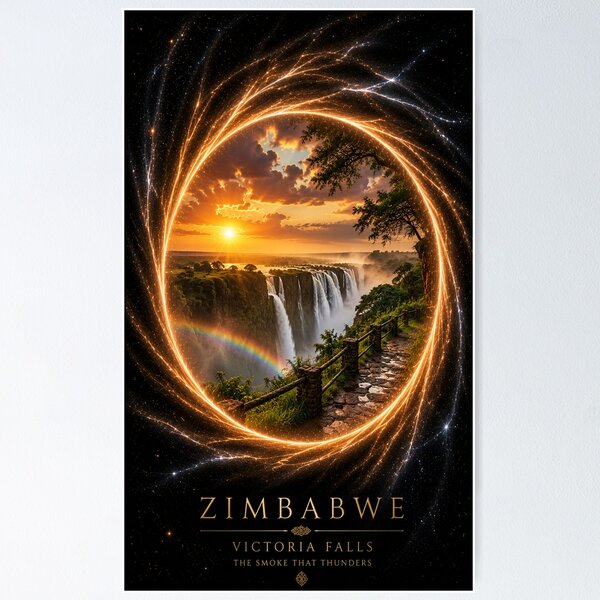 Item preview, Portal to Zimbabwe designed and sold by PXLSKN.