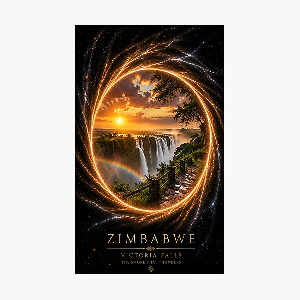 Item preview, Portal to Zimbabwe designed and sold by PXLSKN.