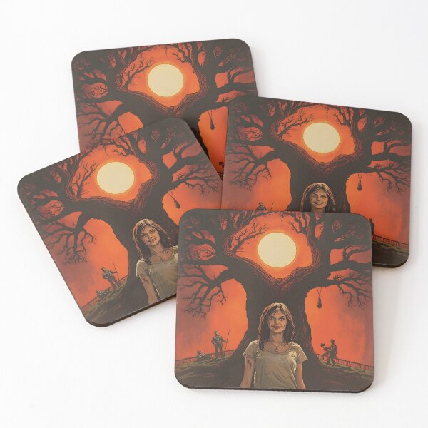 Item preview, Obsession Inspired Vintage Horror Wish Tree Poster designed and sold by LEOdesignerArt.