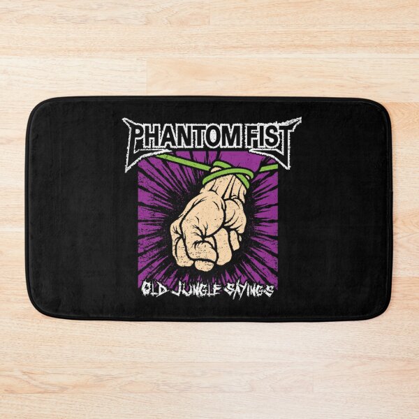 Item preview, Phantom Fist - Old Jungle Sayings Metal Parody Art designed and sold by MrGlayga.