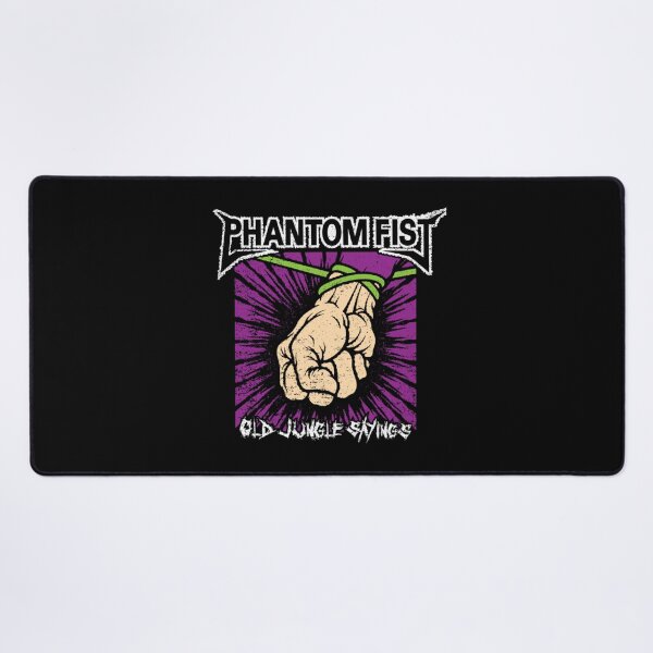 Item preview, Phantom Fist - Old Jungle Sayings Metal Parody Art designed and sold by MrGlayga.