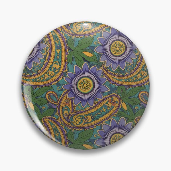 Item preview, Big Green Paisley designed and sold by SlowPathsDesign.