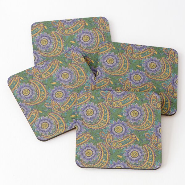 Item preview, Big Green Paisley designed and sold by SlowPathsDesign.