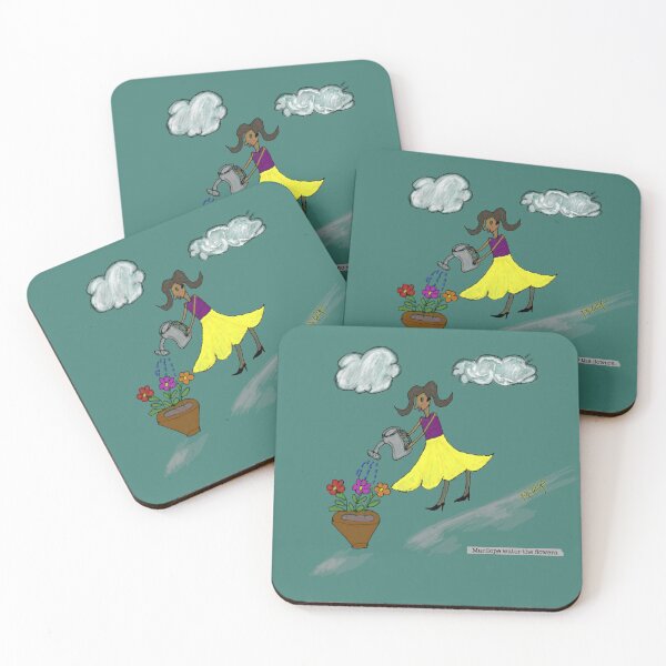 Item preview, Marilope waters the flowers. designed and sold by The_Clock.