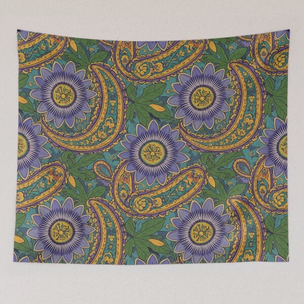 Item preview, Big Green Paisley designed and sold by SlowPathsDesign.