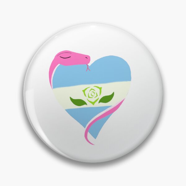 Item preview, Snake Hugs: Achillean Flag  designed and sold by gaydragongeek.