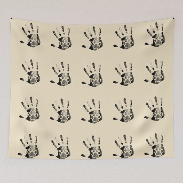 Item preview, Pet Paw Handprint Bond designed and sold by Corvoria.