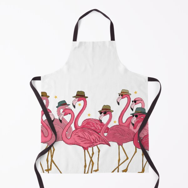 Item preview, A funky glamour of flamingos designed and sold by The Curious Cow.