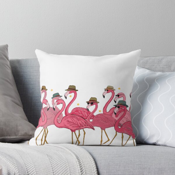 Item preview, A funky glamour of flamingos designed and sold by The Curious Cow.