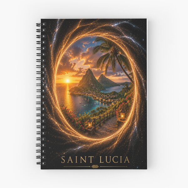 Item preview, Portal to Saint Lucia designed and sold by PXLSKN.