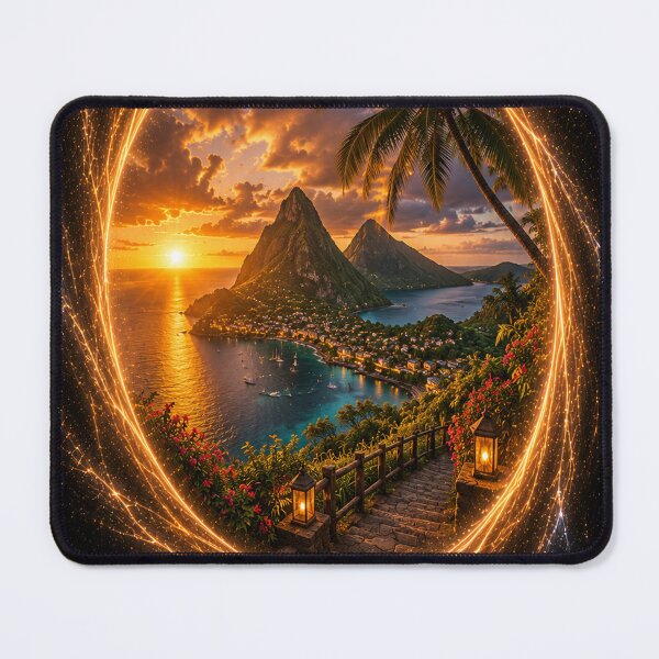 Item preview, Portal to Saint Lucia designed and sold by PXLSKN.