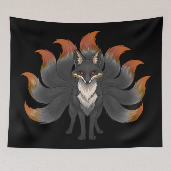 Item preview, Nine Tailed Fox Spirit designed and sold by Eranthe Bernardo.