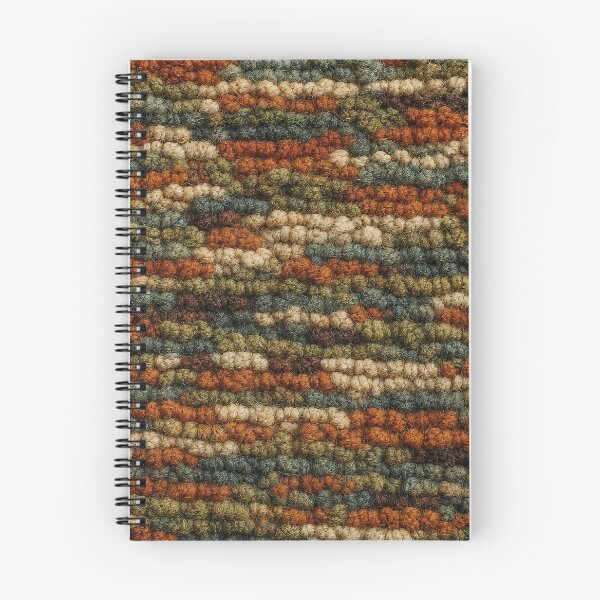 Aperçu de l'œuvre Motif textile bouclé rétro créée et vendue par frumixart.