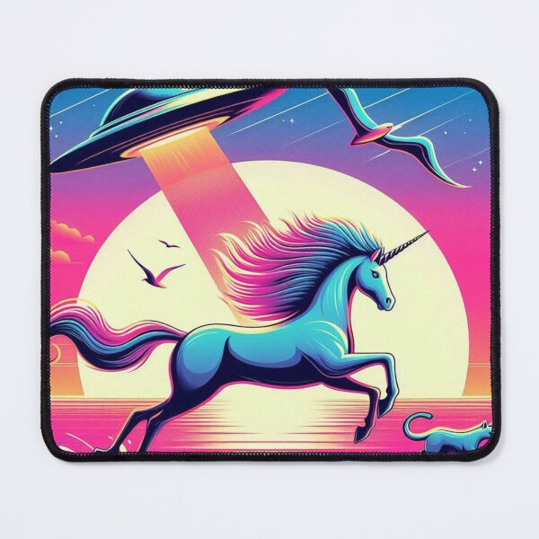Item preview, Cosmic Unicorn and Cat – Fantasy Sci-Fi Design designed and sold by Dogandesighn.