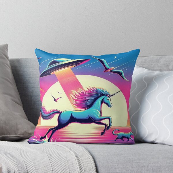 Item preview, Cosmic Unicorn and Cat – Fantasy Sci-Fi Design designed and sold by Dogandesighn.