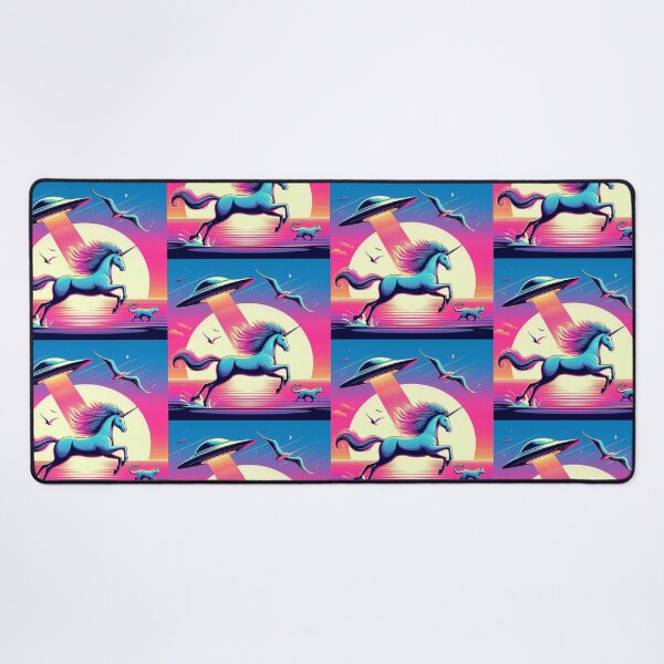 Item preview, Cosmic Unicorn and Cat – Fantasy Sci-Fi Design designed and sold by Dogandesighn.