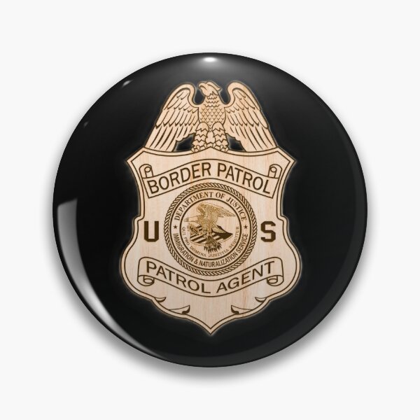Item preview, border patrol badge CBP designed and sold by PilotandPlane.