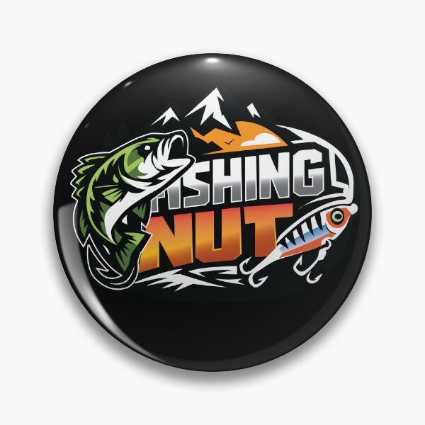 Item preview, "Fishing Nut" blackbass, largemouth bass illustration. designed and sold by Art-Horizon.