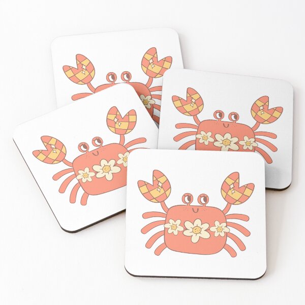 Item preview, Cute Floral Crab designed and sold by INK-ORA.