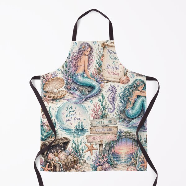 Item preview, Mermaid Ocean Dreams Pattern designed and sold by Aramdesing.