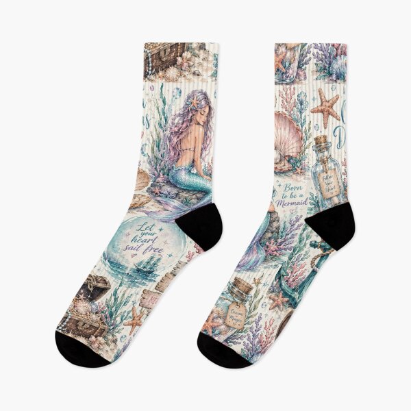 Item preview, Mermaid Ocean Dreams Pattern designed and sold by Aramdesing.