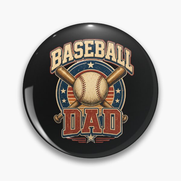 Item preview, Vintage Baseball Dad Distressed Retro Sports Gift designed and sold by Lozarux.