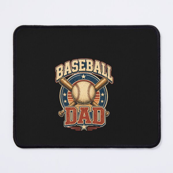 Item preview, Vintage Baseball Dad Distressed Retro Sports Gift designed and sold by Lozarux.