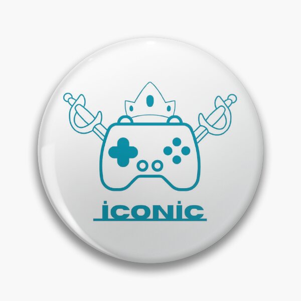 Item preview, Iconic Gaming Controller Crown Sword Logo designed and sold by SNAStorx.