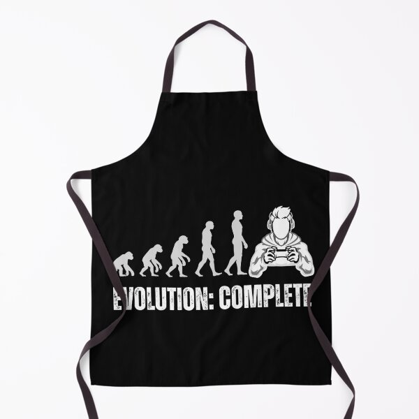 Item preview, Funny Gamer Human Evolution Complete Gaming Quote designed and sold by DailyStickerLab.