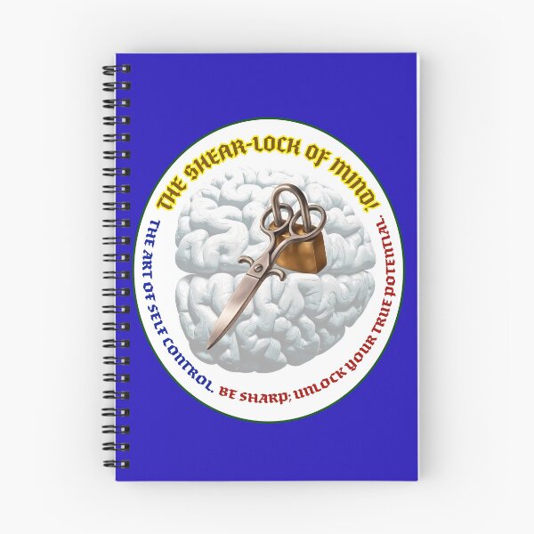 Item preview, THE SHEAR - LOCK OF MIND...THE ART OF SELF CONTROL...BE SHARP UNLOCK YOUR TRUE POTENTIAL. designed and sold by RISE AND SHINE.
