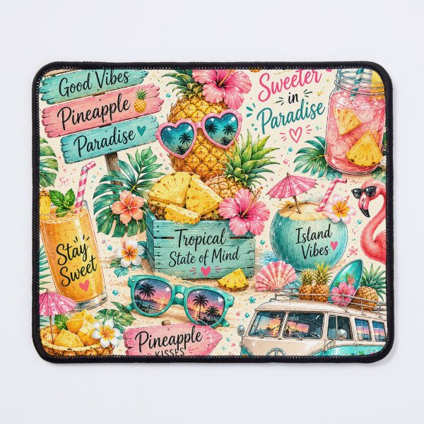 Item preview, Tropical Pineapple Paradise Pattern designed and sold by Aramdesing.