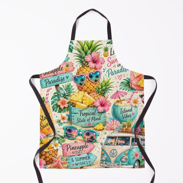 Item preview, Tropical Pineapple Paradise Pattern designed and sold by Aramdesing.