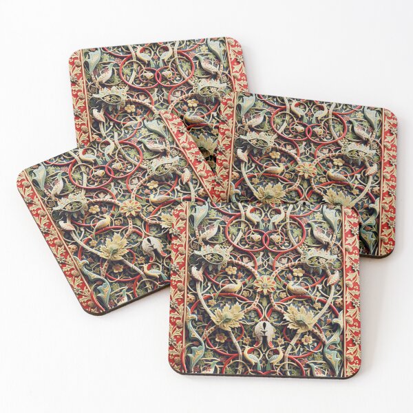 Item preview, William Morris Bullerswood Floral Pattern designed and sold by Vicky Brago-Mitchell®.